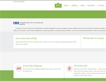Tablet Screenshot of dolce-monachellis.com